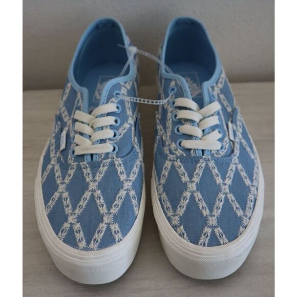 Vans Unisex Men's Sz 9.5 Women's 11 Blue Denim Mix Authentic Stackform Sneakers - Picture 2 of 8